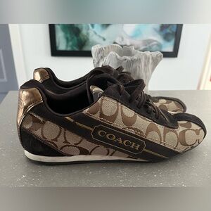 Coach sneakers brown